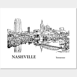 Nashville - Tennessee Posters and Art